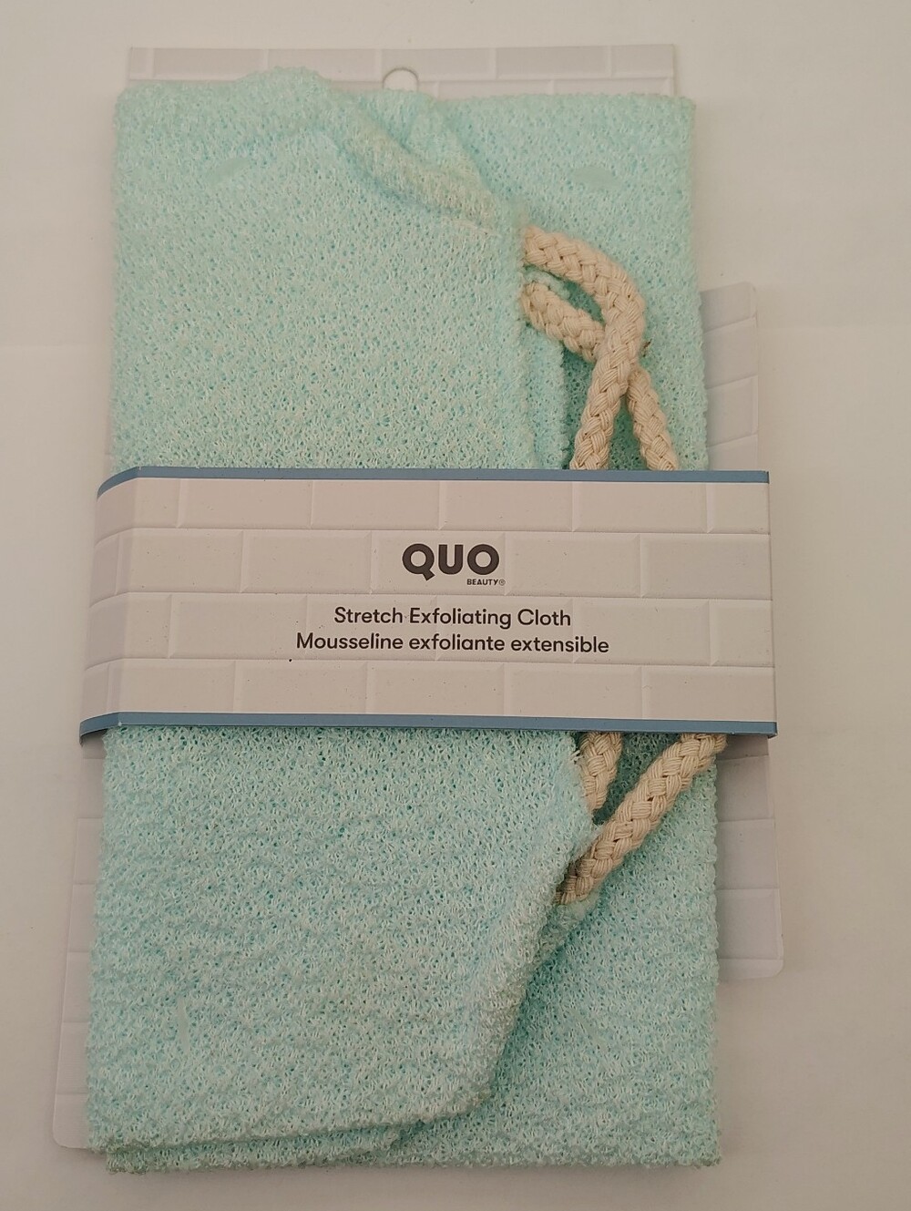 FREE w/ Purchase Quo Stretch Exfoliating Cloth Bath & Body NWT
